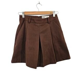 ELODIE Trouser Shorts Brown Size XS